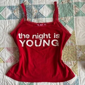 Vintage Victoria’s Secret PINK Red Cami